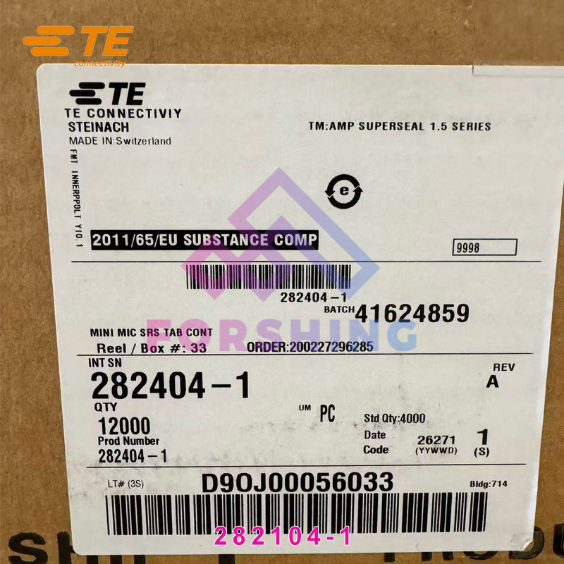 TE Connectivity 282104-1 SUPERSEAL 1.5 2-Position Cap Housing - Image 3