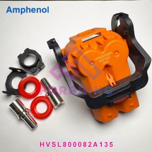 Amphenol HVSL800082A135 2-pole right-angle high voltage EV connector 1000V 180A